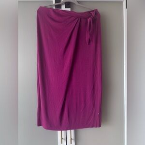 Kit and Ace Fuchsia A-Line Skirt